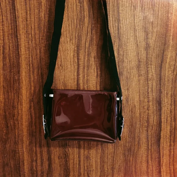 Satchel bag red solid sling bag... - Picture 13 of 17